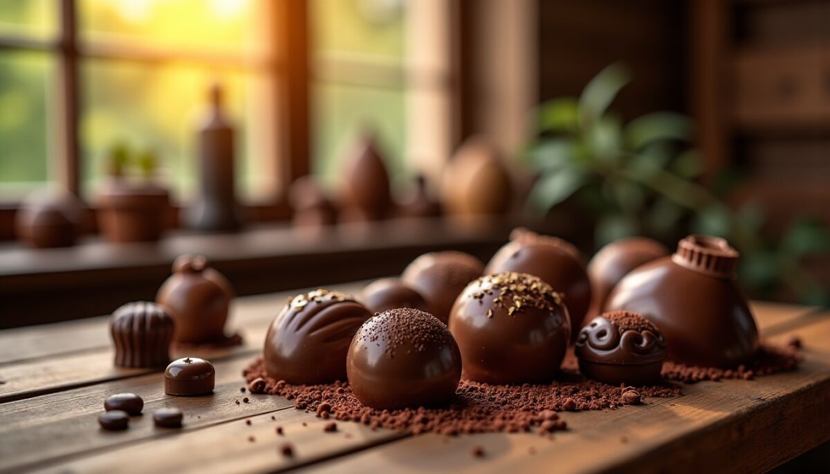 Redécouvrez le chocolat : créations gourmandes et raffinées pour une dégustation unique