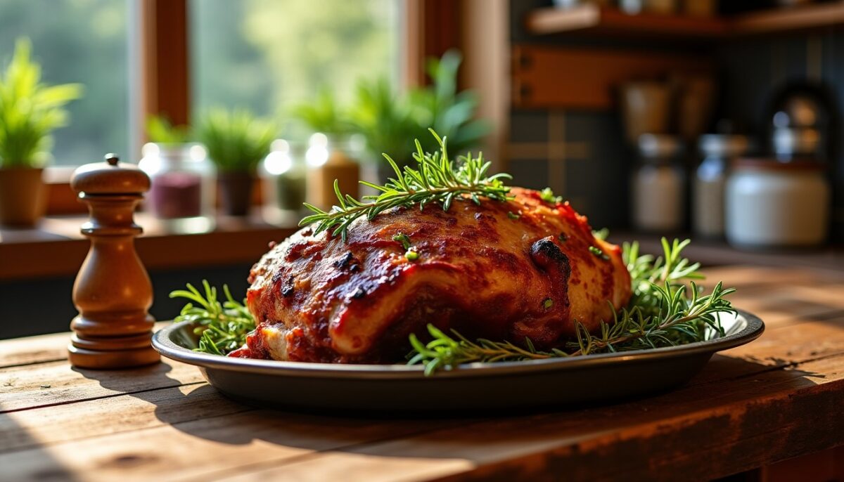 Rôti de chevreuil au four : recette express sans marinade pour une cuisson parfaite