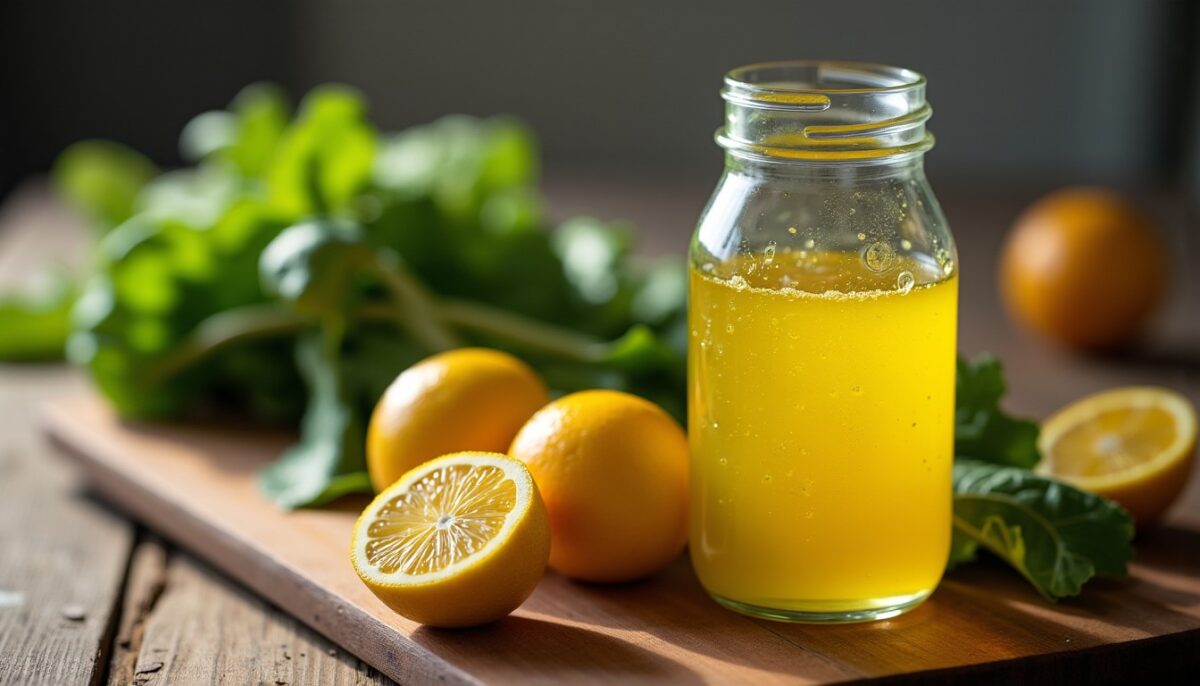 Vinaigrette légère et originale : recette simple sans vinaigre ni citron pour sublimer vos salades