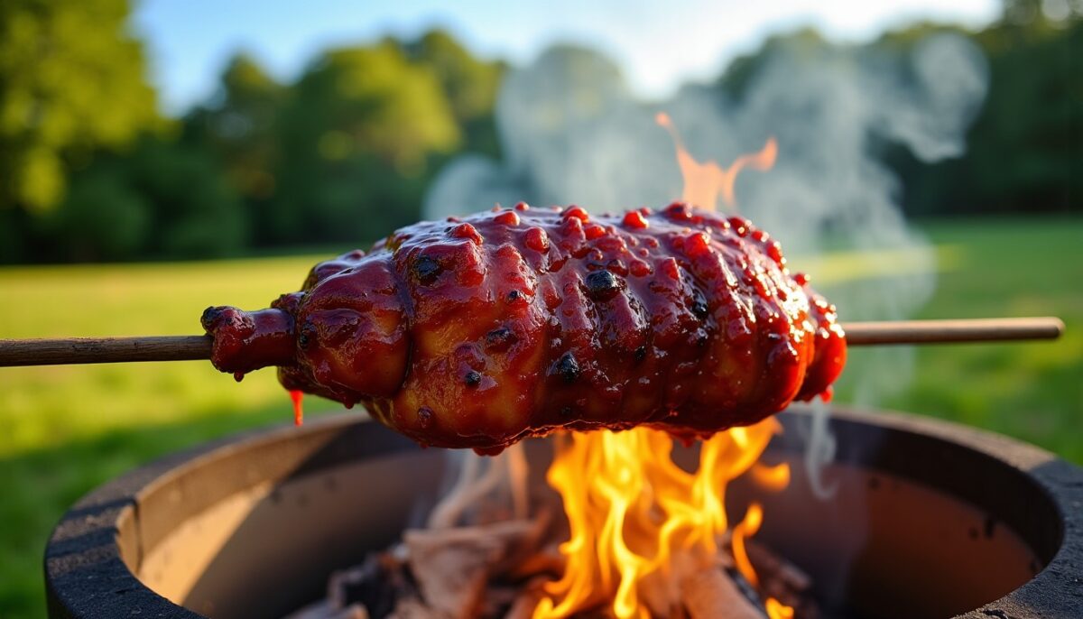 La marinade idéale pour jambon à la broche : astuces incontournables pour une cuisson parfaite