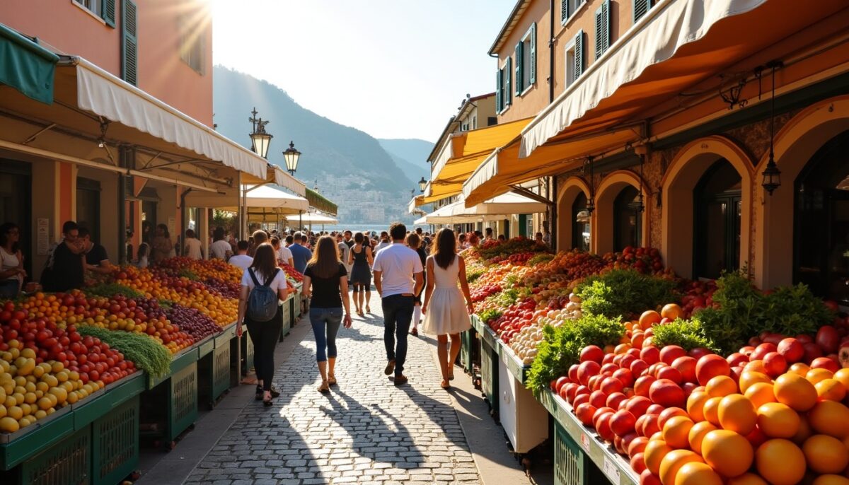 Marché de Bordighera : Votre guide incontournable pour une matinée à Menton