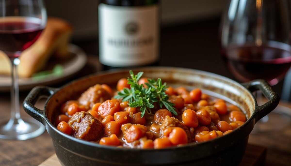 Quel vin choisir pour sublimer votre cassoulet ? Guide complet des accords mets et vins pour un mariage parfait
