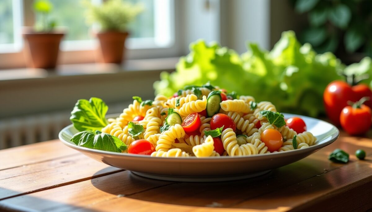 Les meilleures vinaigrettes simples et savoureuses pour sublimer votre salade de pâtes