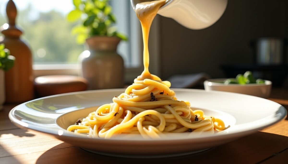 Délicieuse sauce crémeuse à la truffe : recette simple et rapide à savourer