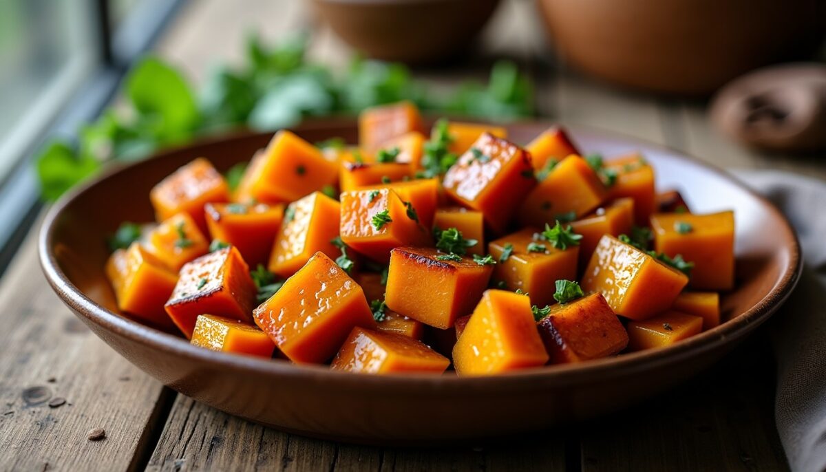 Délicieux potiron rôti au four : une recette simple et express pour 4 convives