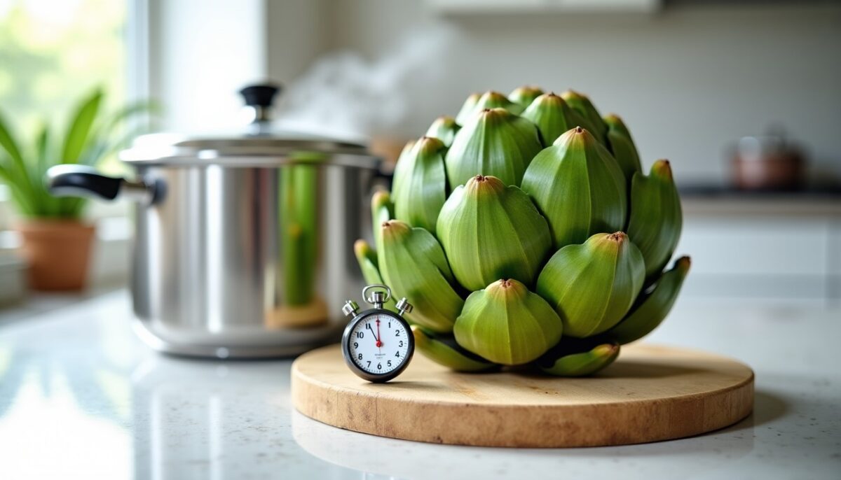 Guide Pratique : Maîtriser le Temps de Cuisson des Artichauts à la Cocotte Minute ⏱️
