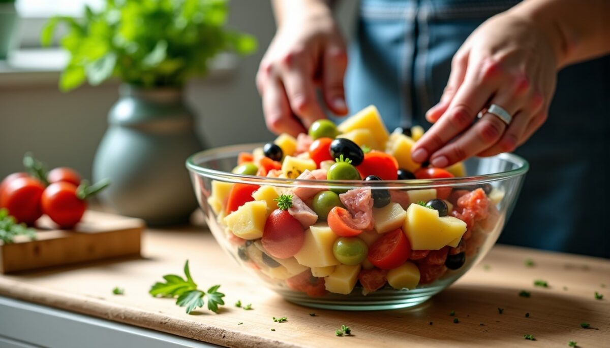 Préparer une Salade Piémontaise la veille : astuces et recette simple à suivre
