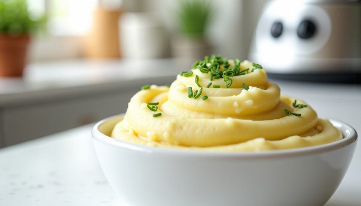 Purée de pommes de terre onctueuse au blender chauffant : recette détaillée et astuces pas à pas