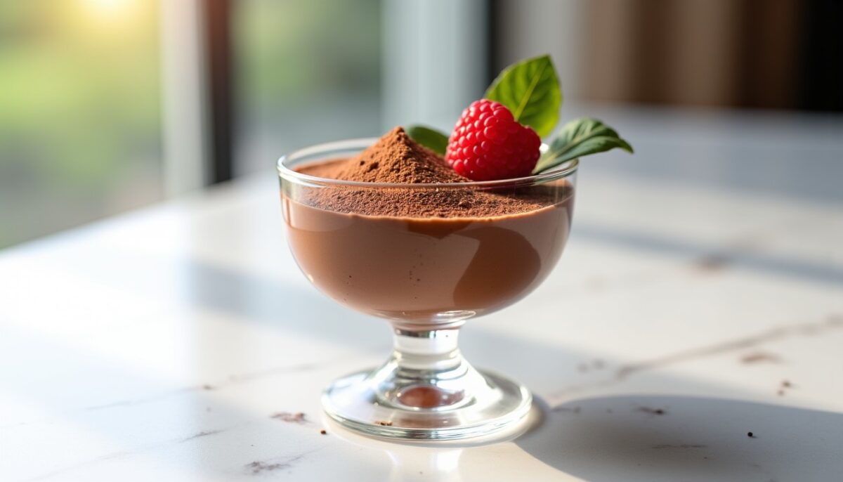 Mousse au chocolat rapide : une recette simple et gourmande avec de la poudre pour un dessert irrésistible