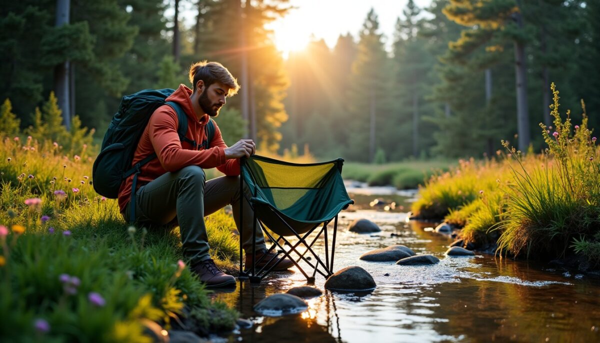 Mobilier pliant en bivouac : dans quels cas ça vaut le poids supplémentaire